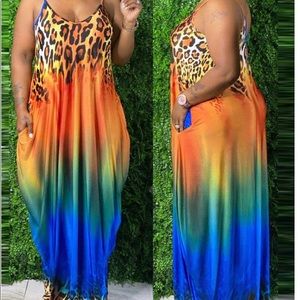 Safari Maxi Dress